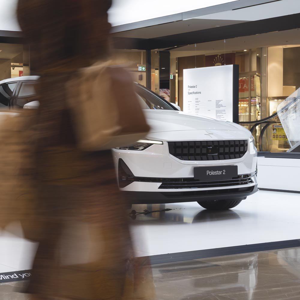 Polestar Retail Activation and Test Drive Experience Designteam
