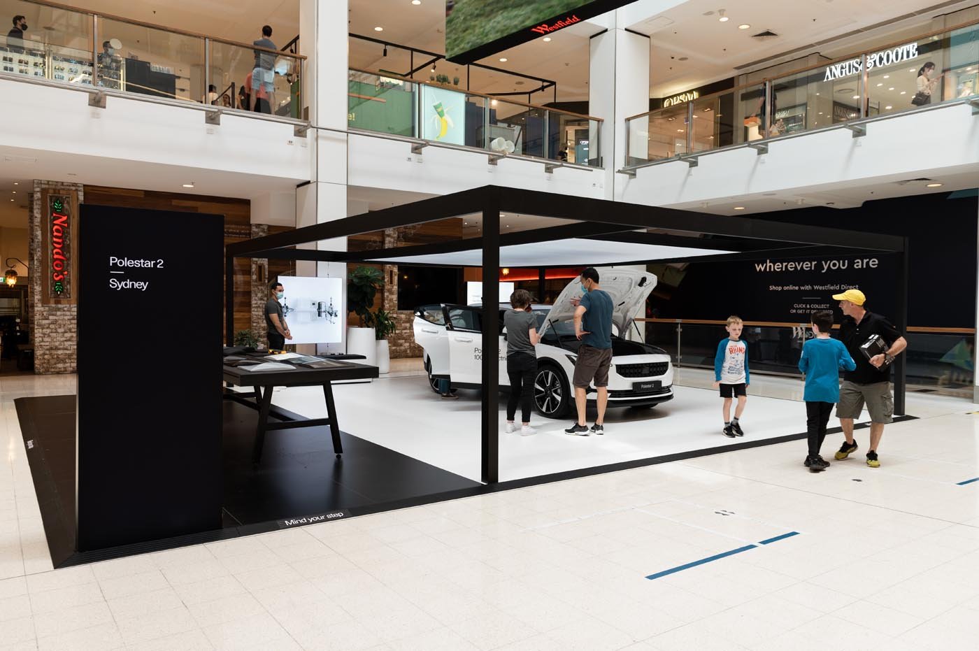 Polestar Retail Activation and Test Drive Experience Designteam